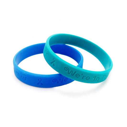 SL002 (Debossed Silicone Wristband)