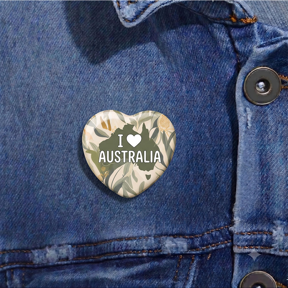 BB002 (Heart Button Badges)