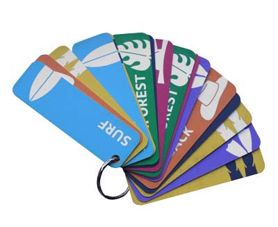 KR005 (PVC Keytag)