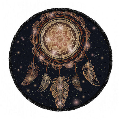 LS161 (Round Sublimated Beach Towel)