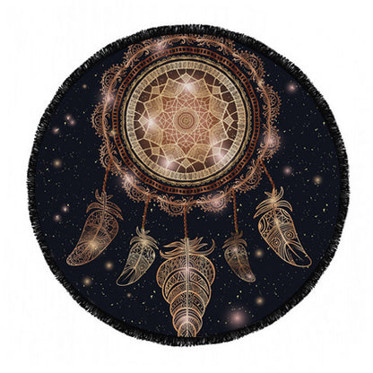 LS161 (Round Sublimated Beach Towel)