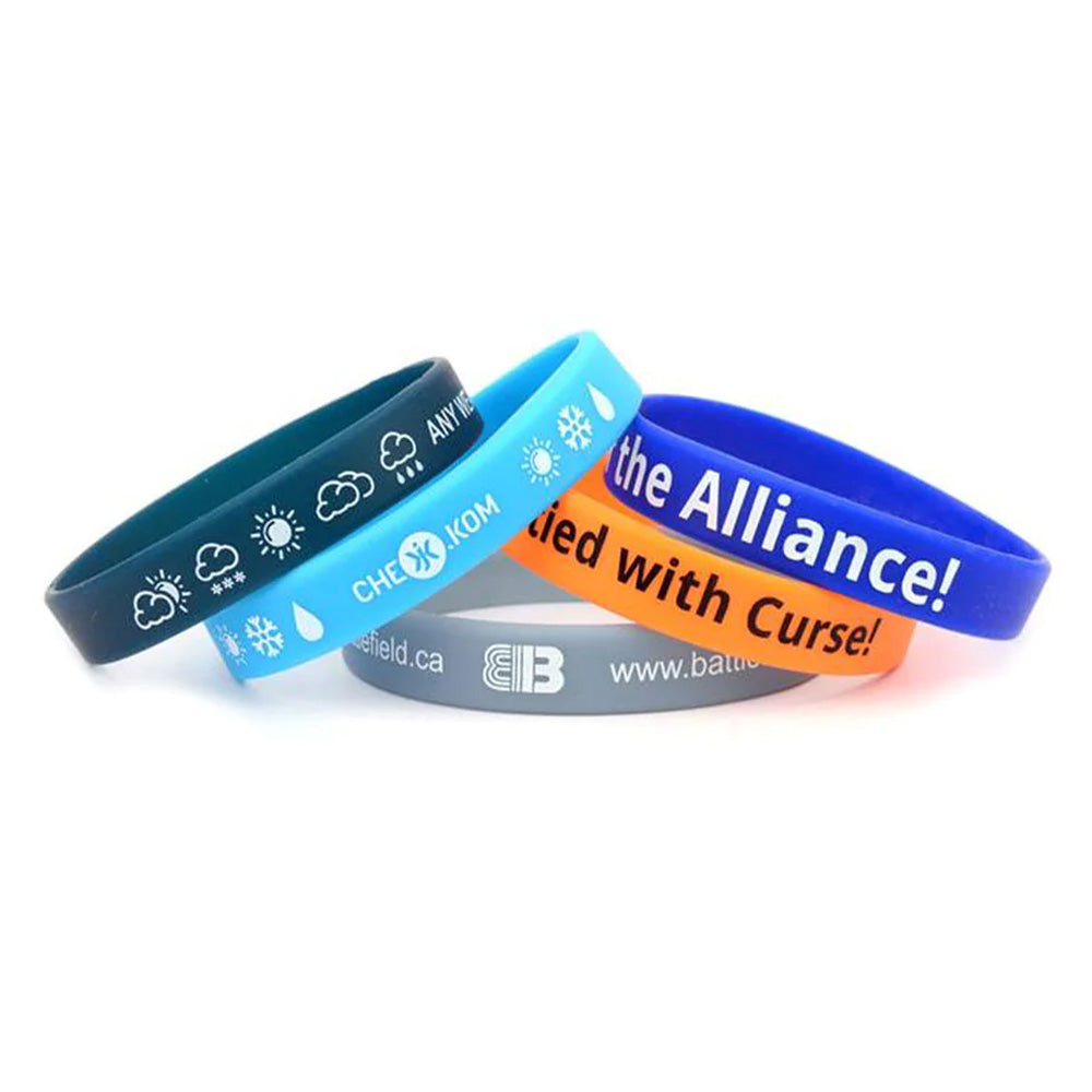 SL001 (Printed Silicone Wristband)