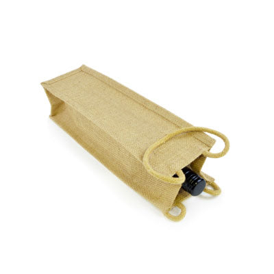 SPB033 (Jute Single Wine Bag)