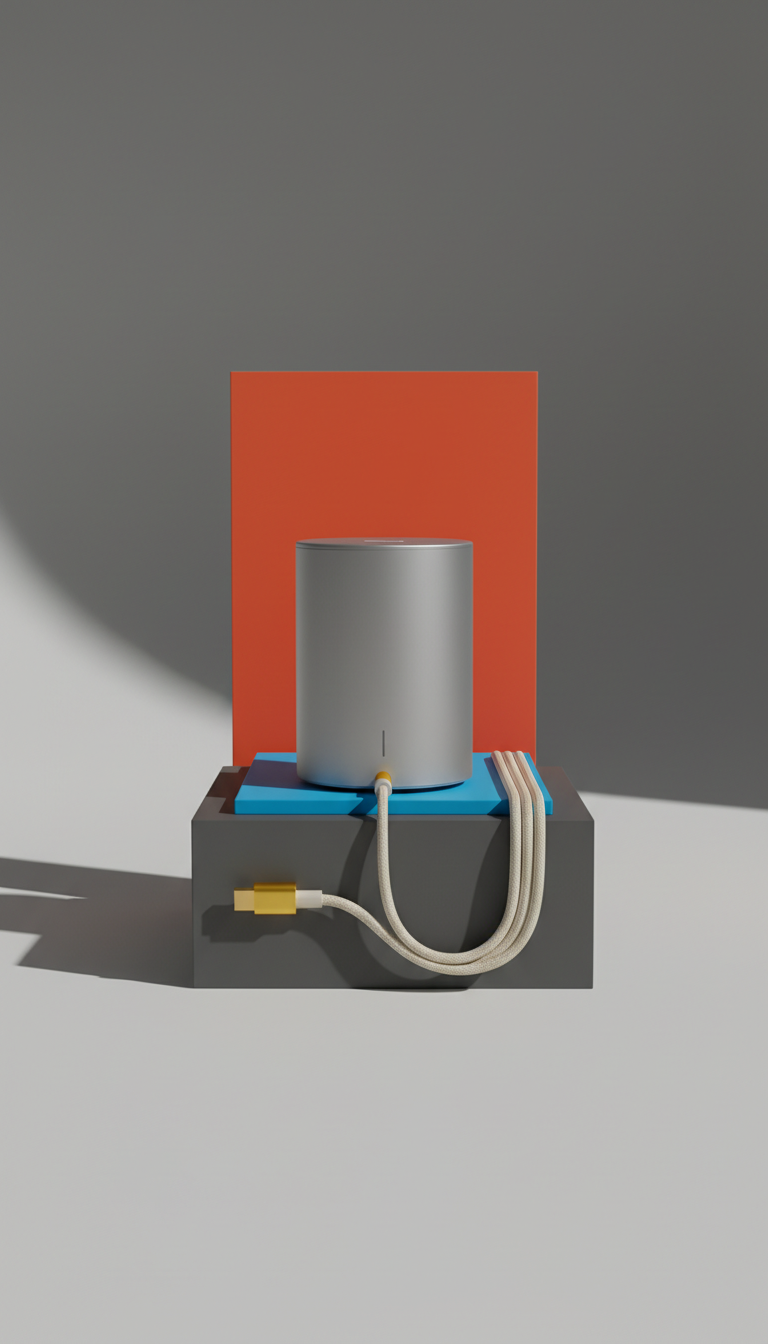 Compact Smart Speaker With Voice Control