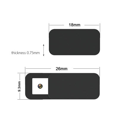 i137 (ABS Plastic Webcam Cover)